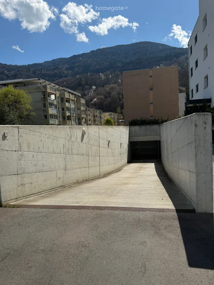 Place souterraine à Monthey