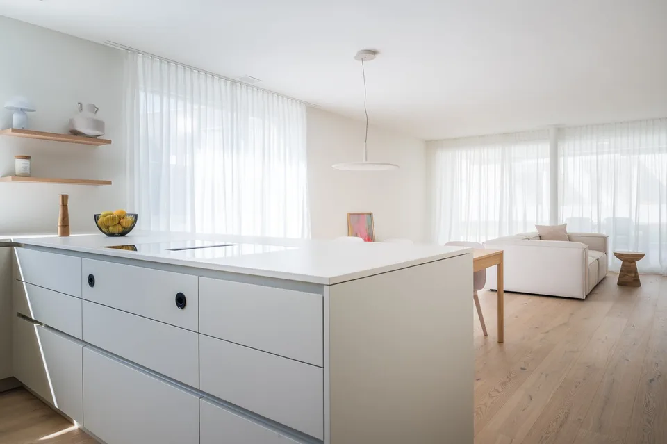 Exklusive möblierte Haushälfte mit Garten in Luzern