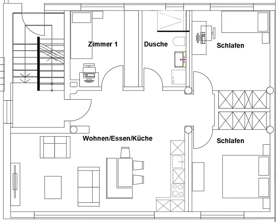 Affascinante & Moderno Appartamento 4.5 Locali a Buchs