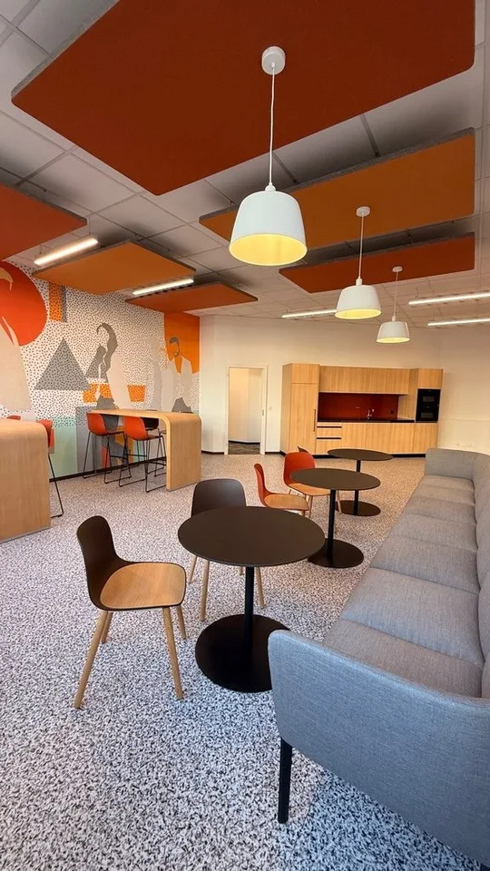 Moderne ausgebaute Büroräume