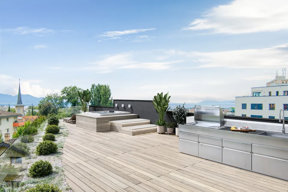 Duplex d'exception de 4,5 vue panoramique Vente sur plan