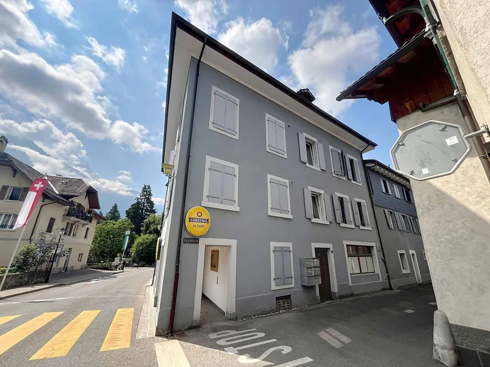 RENDITEIMMOBILIE MIT GEWERBERÄUMEN UND WOHNUNGEN