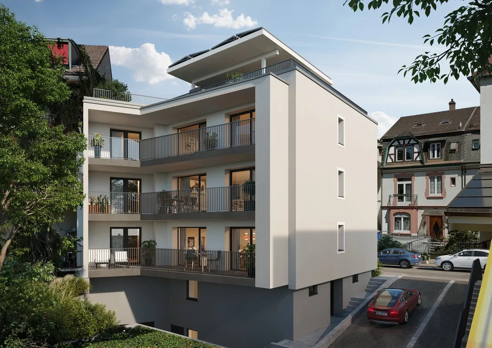 Exklusive 4.5-Zi-Wohnung an der Stadtgrenze in Birsfelden