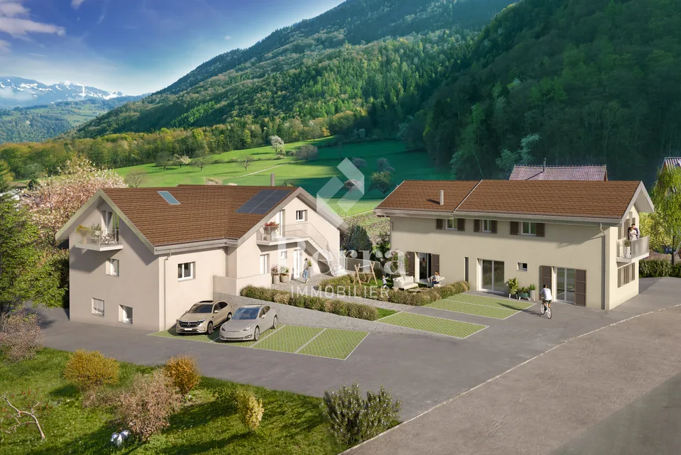 in campagna ! a Châtel-sur-Bex, consegnato con orto privato
