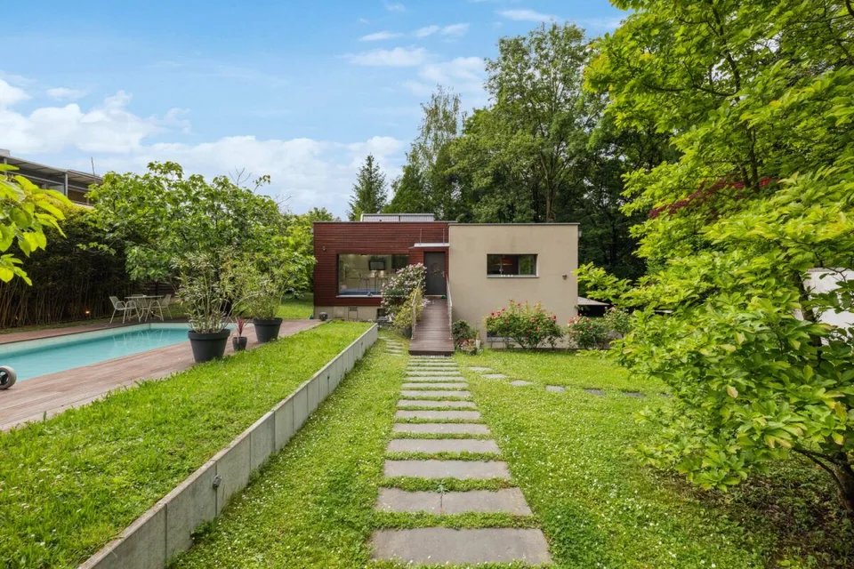 Luxe et nature à deux pas du centre - Villa privative contemporaine à Grand-Lancy