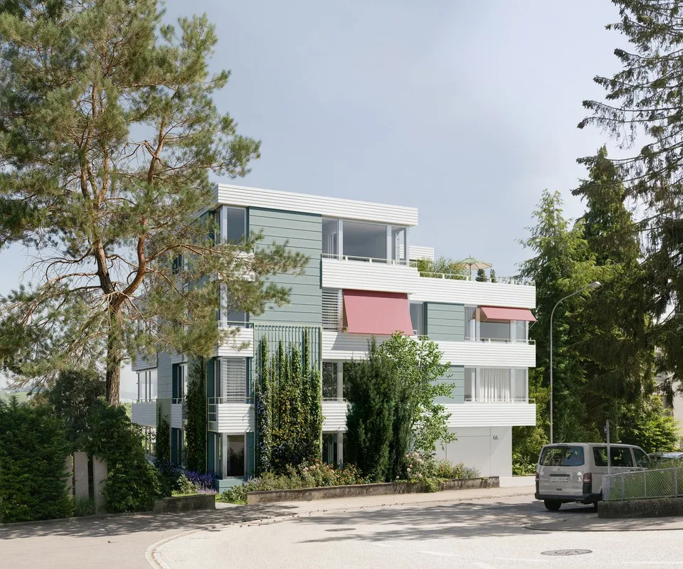 Letzte freie Einheit: 3.5-Zimmer-Neubauwohnung im 1. OG mit grossem Balkon