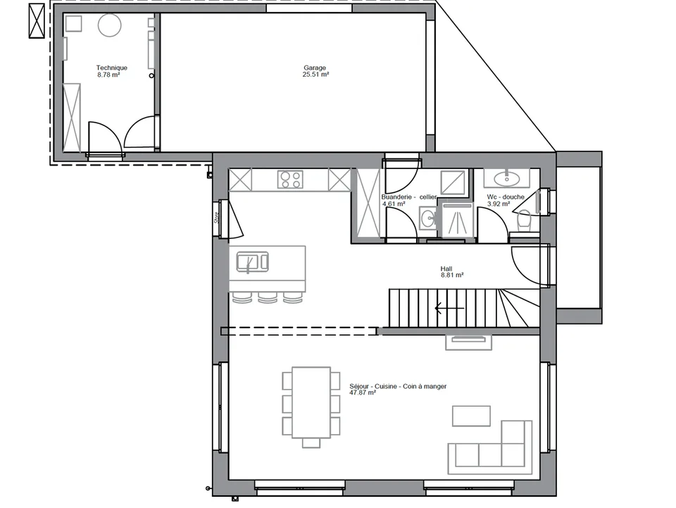 Charmanter Einfamilienhaus mit 5.5 Zimmern in Bassecourt – Foto 17 von 18