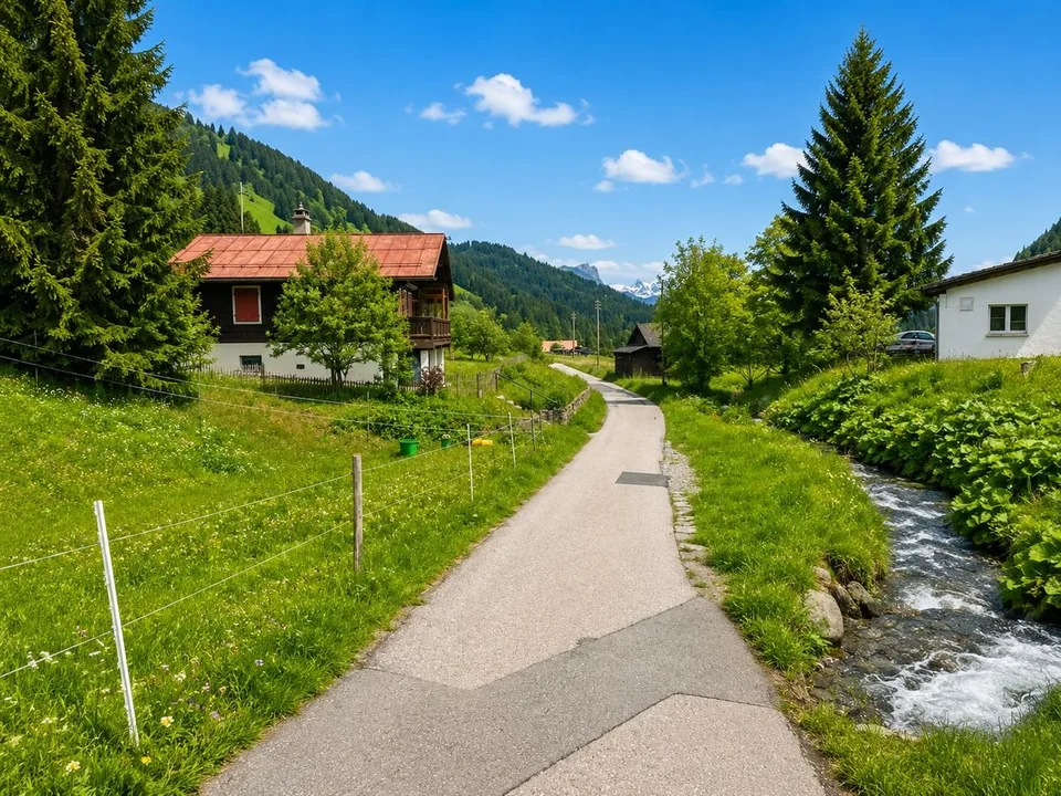 Terreno edificabile di 1582 m² nel centro delle Mosses - Ormont-Dessous (VD), Alpi vaudoises