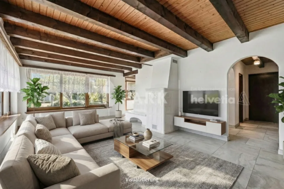 Attraente casa unifamiliare di 5,5 locali con terrazza e balcone