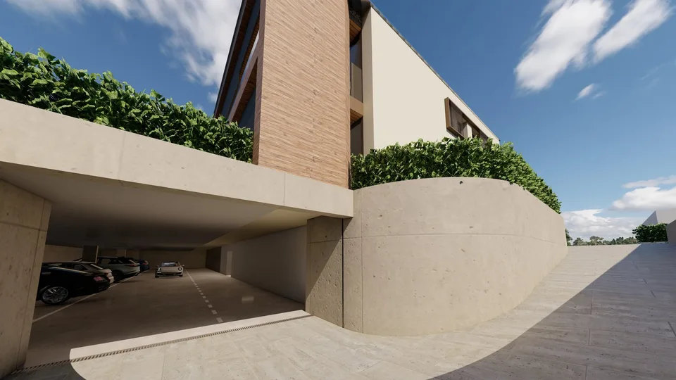 Moderne Mehrfamilienhaus mit 8 Wohnungen in Bellinzona