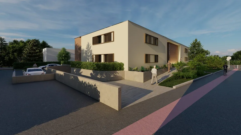 Moderne Mehrfamilienhaus mit 8 Wohnungen in Bellinzona