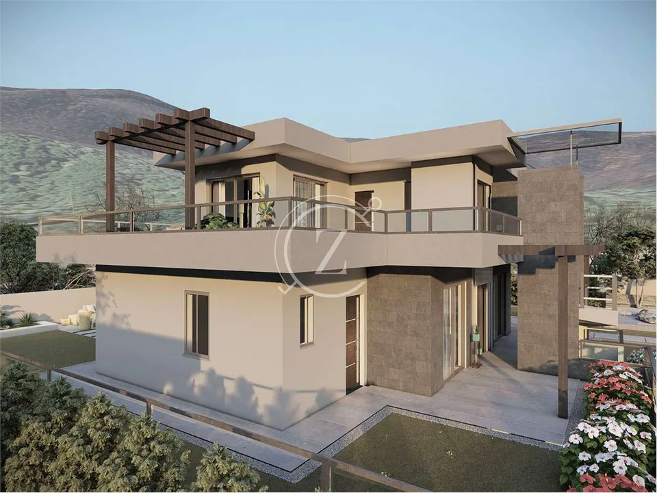 Neue Vier-Zimmer-Wohnung mit Garten und Seeblick