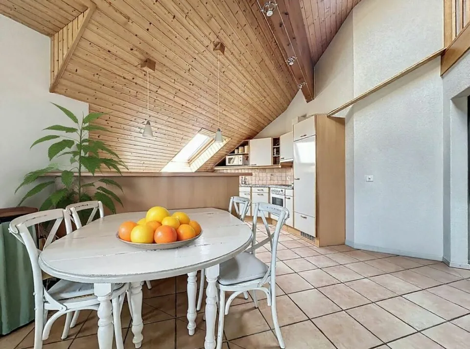 APPARTEMENT EN DUPLEX DE   5 PIÈCES AVEC BALCON ET PLACES DE PARC INTÉRIEURE ET EXTÉRIEURE