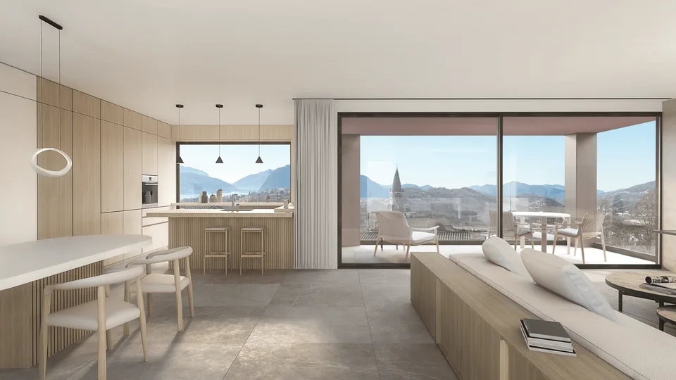 Residenz al Vigneto – LETZTES PENTHOUSE MIT SEEBLICK - Design, Komfort und Natur in Harmonie