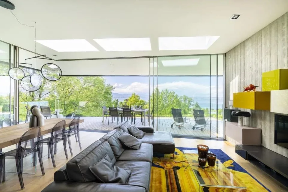 Casa dell'architetto nel cuore del Golf di Evian – foto 7 di 13