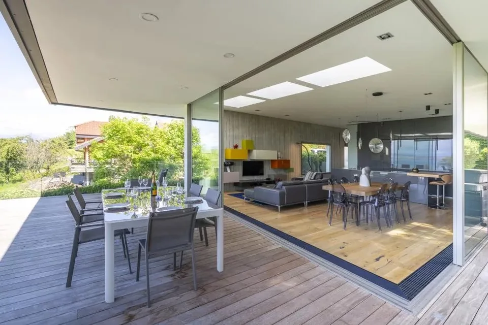 Casa dell'architetto nel cuore del Golf di Evian – foto 9 di 13