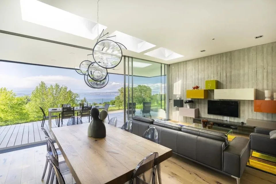 Casa dell'architetto nel cuore del Golf di Evian – foto 8 di 13