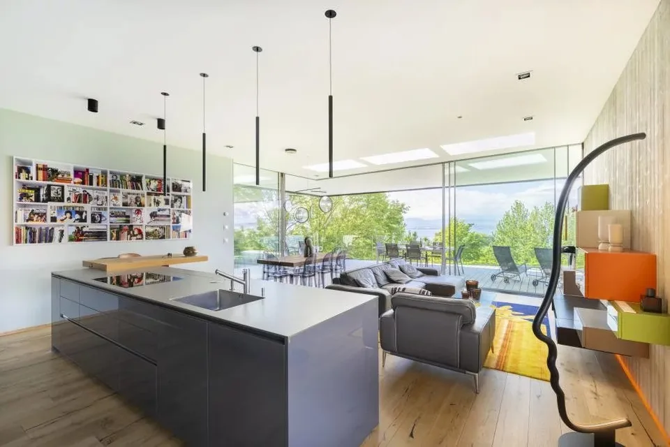 Casa dell'architetto nel cuore del Golf di Evian – foto 6 di 13