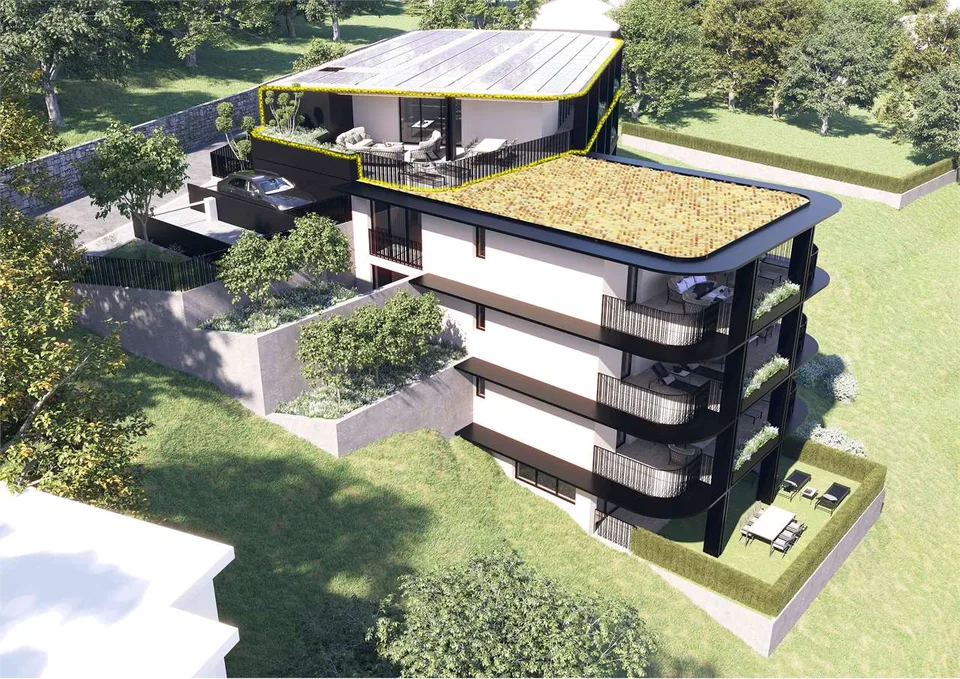 PPP9 - Neue Residenz Oasis - Raffiniertes DACHGESCHOSS 5.5 Räume mit 245 m²