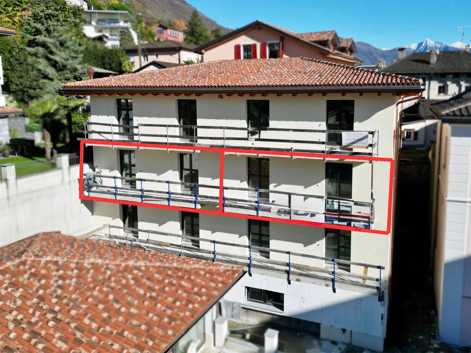 Residenza Sorriso: 2,5-Zimmer-Wohnung im zweiten Stock