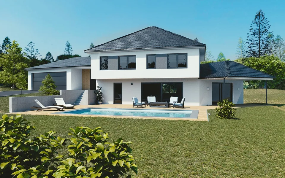 Bau Projekt in Blotzheim mit herrlicher Aussicht und toller Situation