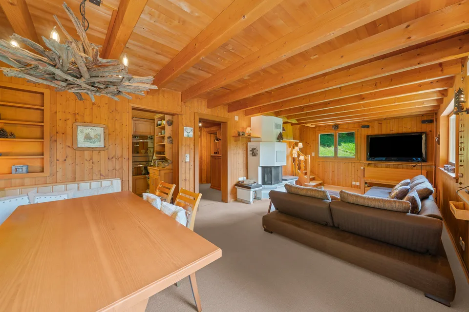 Un refuge alpin au coeur de la nature - clairière privée & art de vivre alpin Animaux alpins devant la fenêtre au quotidien !
