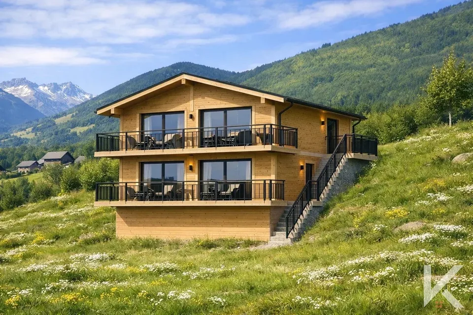 Magnifique appartement de 3.5 pièces dans un chalet de nouvelle construction