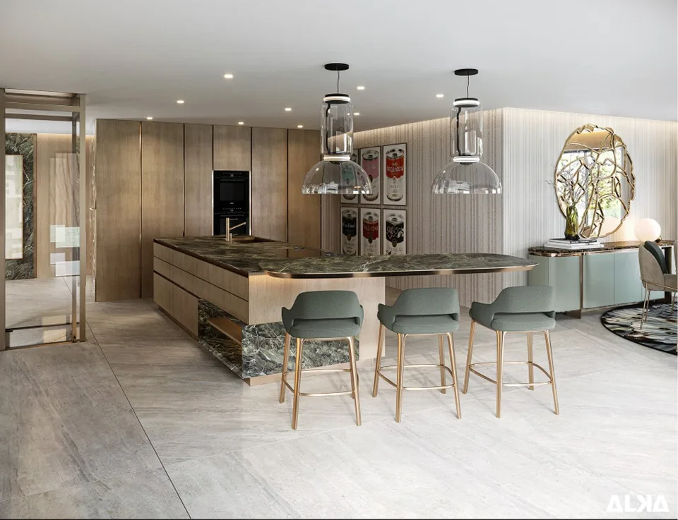 Villa di prestigio nel cuore del quartiere molto ricercato di Malagnou