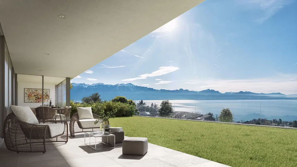 Letztes außergewöhnliches Apartment in Lutry – Atemberaubender Blick auf den Genfersee! – Foto 7 von 8