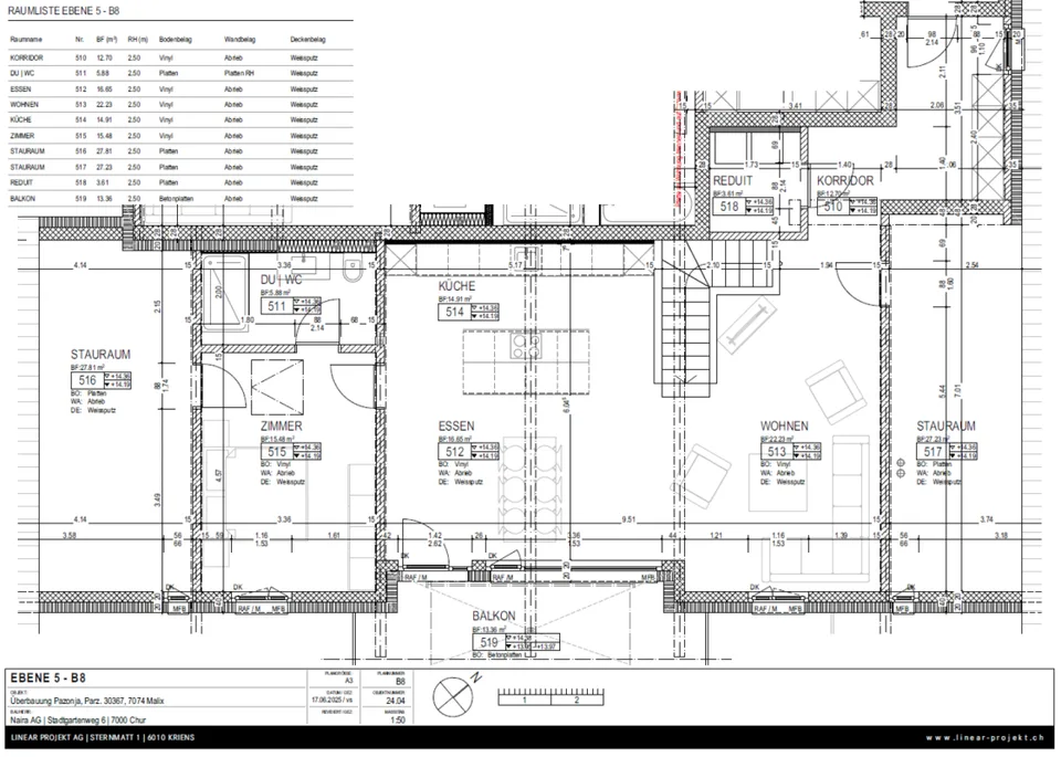 "Baustart erfolgt" - Zweitwohnung im Neubau Projekt Pazonja Malix
