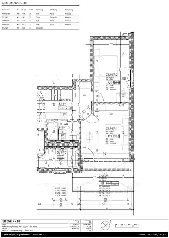 "Baustart erfolgt" - Zweitwohnung im Neubau Projekt Pazonja Malix