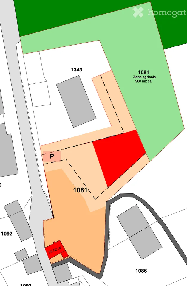 Terreno edificabile con vista meravigliosa a Tesserete – Via Cugnolo 5