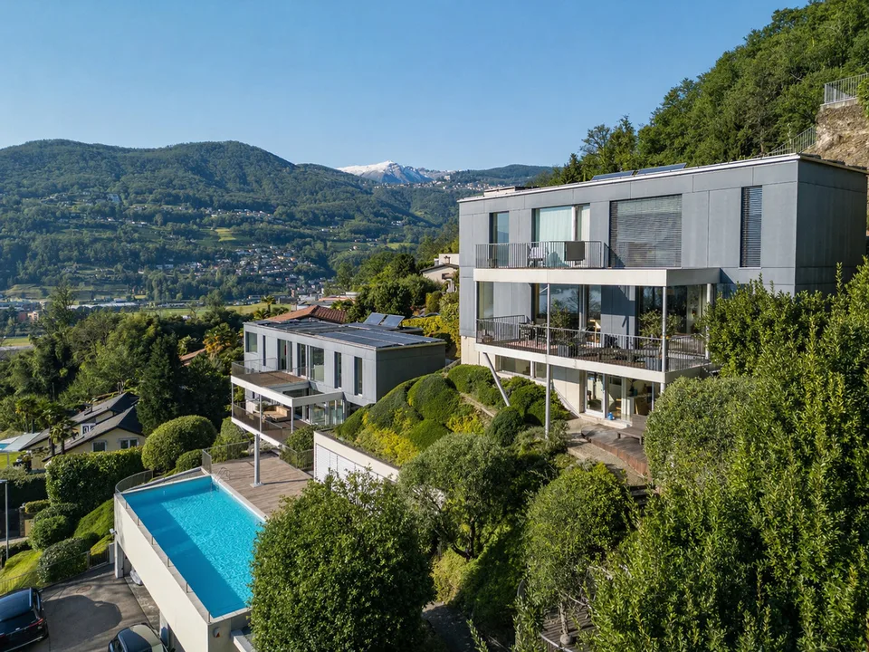 Residenza Twin Lake - Moderna villa sul Lago di Lugano