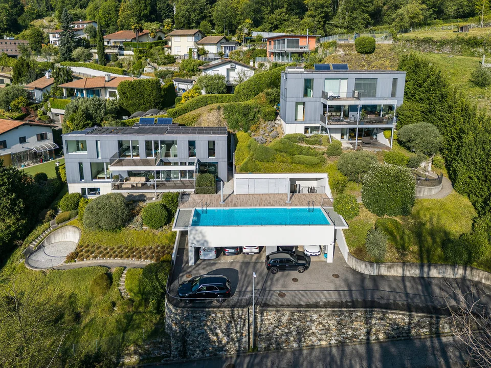 Residenza Twin Lake - Moderna villa sul Lago di Lugano