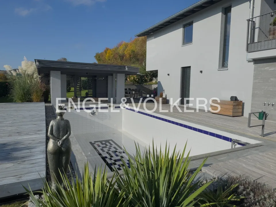 Villa d'architecte exclusive avec vue sur les Alpes près de la frontière suisse – photo 6 sur 13