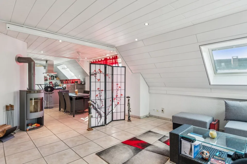 Prestigöses Duplex 5.5 Zimmer "Pieds dans l'eau" mit Kletterhalle