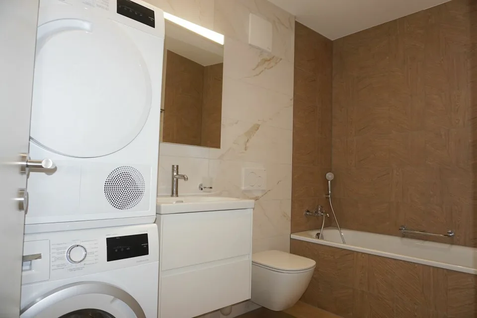 Wohnung mit 3,5 Zimmern - Nettofläche von 74 m2 - Terrasse von 19 m2 - Westausrichtung – Foto 6 von 13