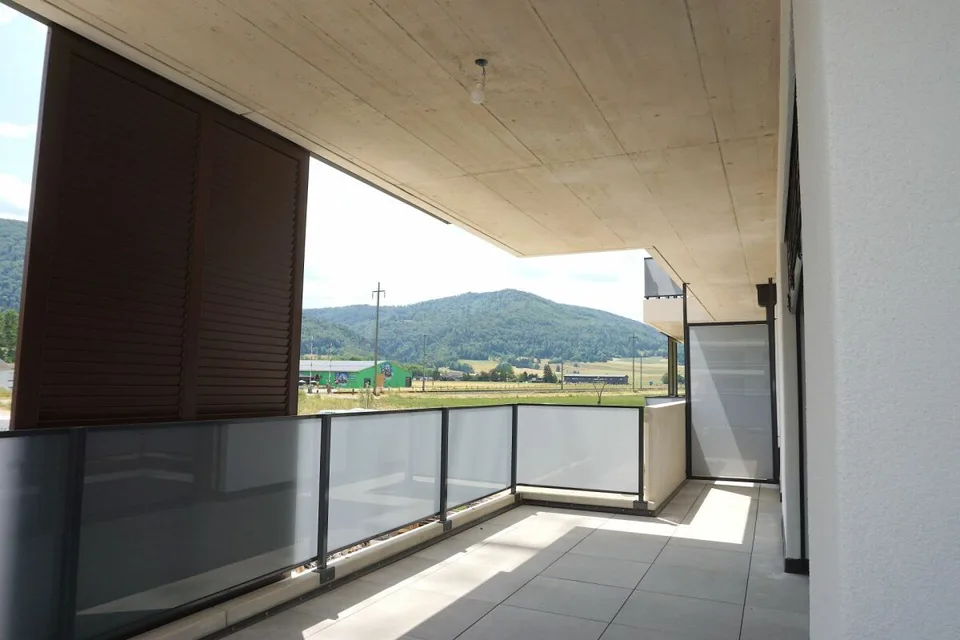 Wohnung mit 3,5 Zimmern - Nettofläche von 74 m2 - Terrasse von 19 m2 - Westausrichtung – Foto 8 von 13