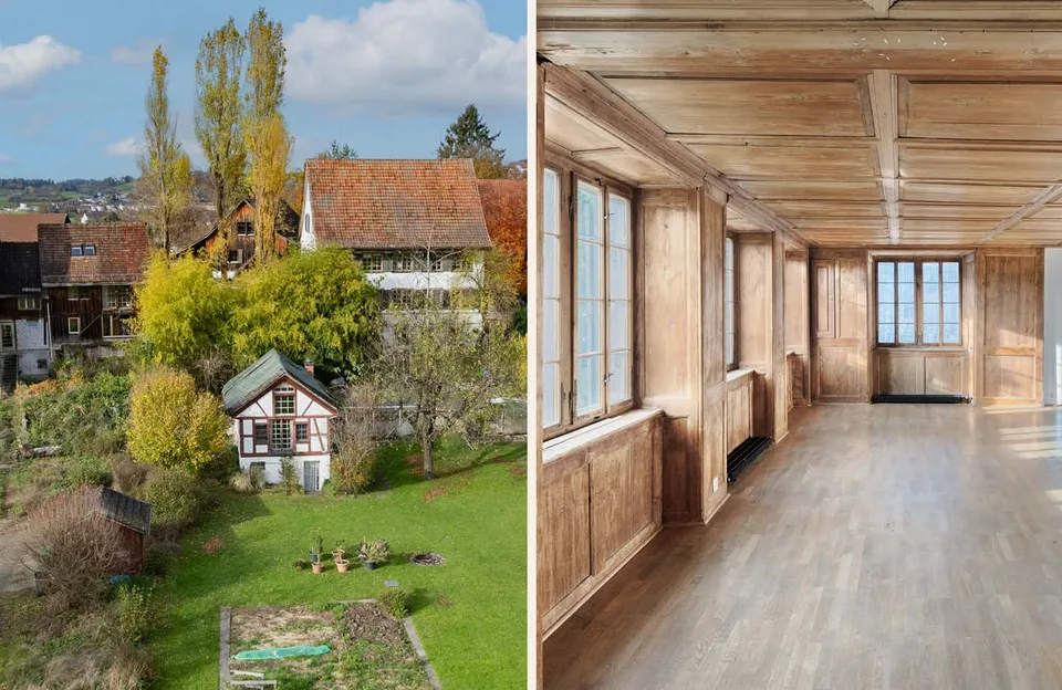 Ensemble residenziale pittoresco con vista imprenabile