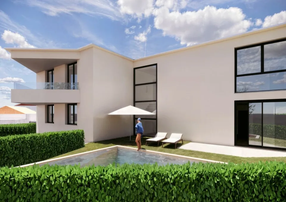 AGRA VILLA DUPLEX DESIGNS MIT POOL