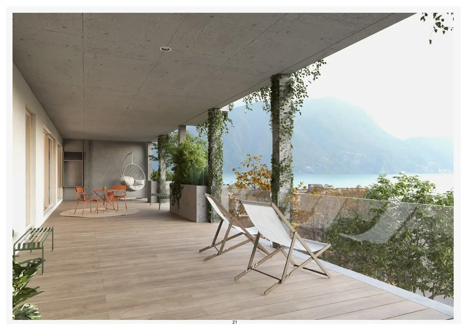 Residenza Selva - Appartamento di 4.5 Locali a Massagno con vista panoramica.