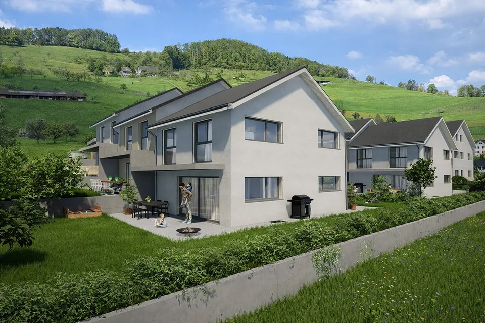 NEUBAU SECHS REIHENEINFAMILIENHÄUSER, NIEDERDORF