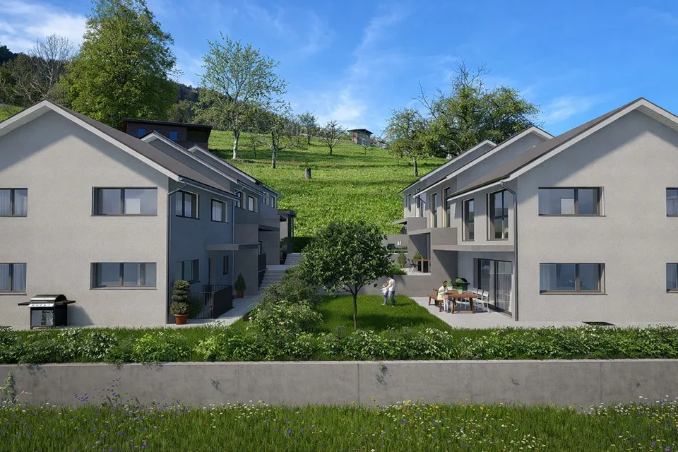 NEUBAU SECHS REIHENEINFAMILIENHÄUSER, NIEDERDORF