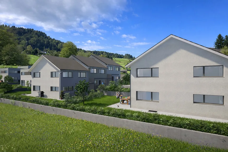 NEUBAU SECHS REIHENEINFAMILIENHÄUSER, NIEDERDORF