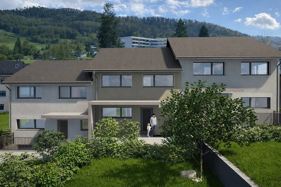 NEUBAU SECHS REIHENEINFAMILIENHÄUSER, NIEDERDORF