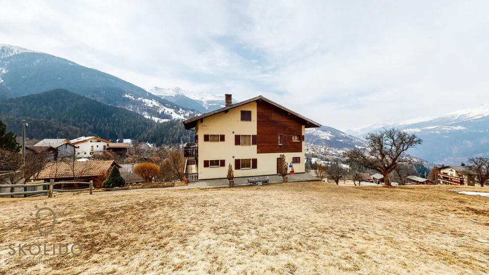 Ferienwohnung auf zwei Etagen mit Weitblick