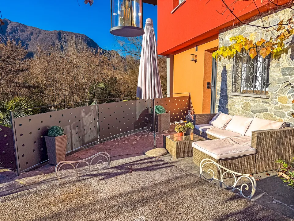 Ferienhaus am Fluss Maggia