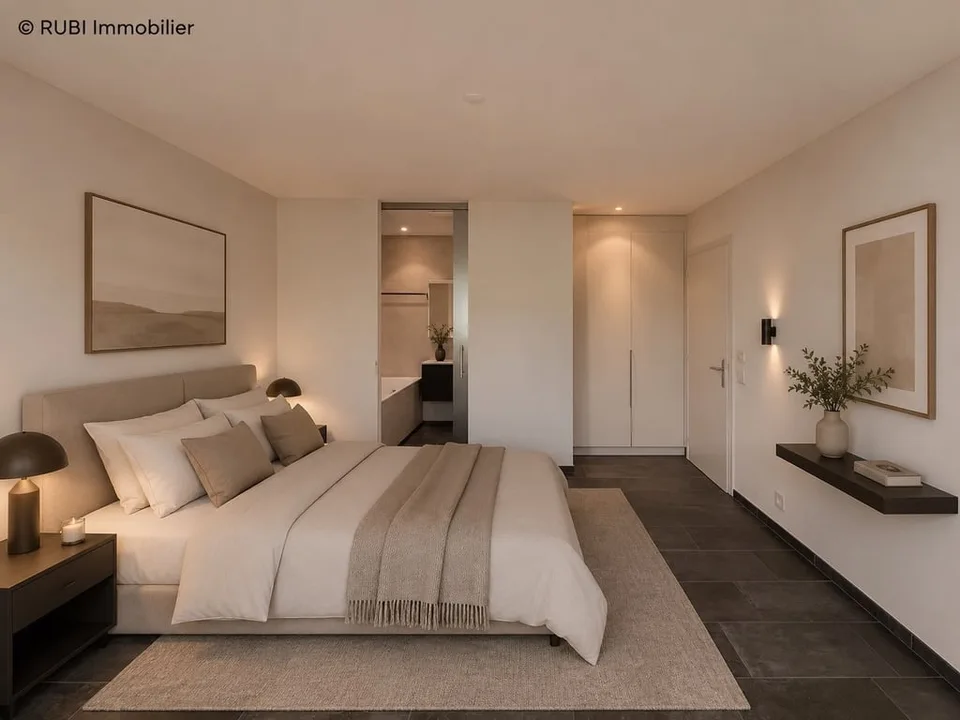 Appartement mit hohem Standard und großer Terrasse sowie Panoramablick