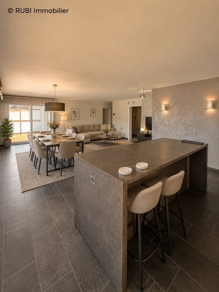 Appartement mit hohem Standard und großer Terrasse sowie Panoramablick