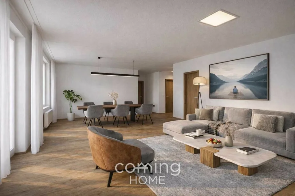 Mitgestalten statt übernehmen - 4.5-Zimmer-Wohnung mit Balkon in zentralem Brig